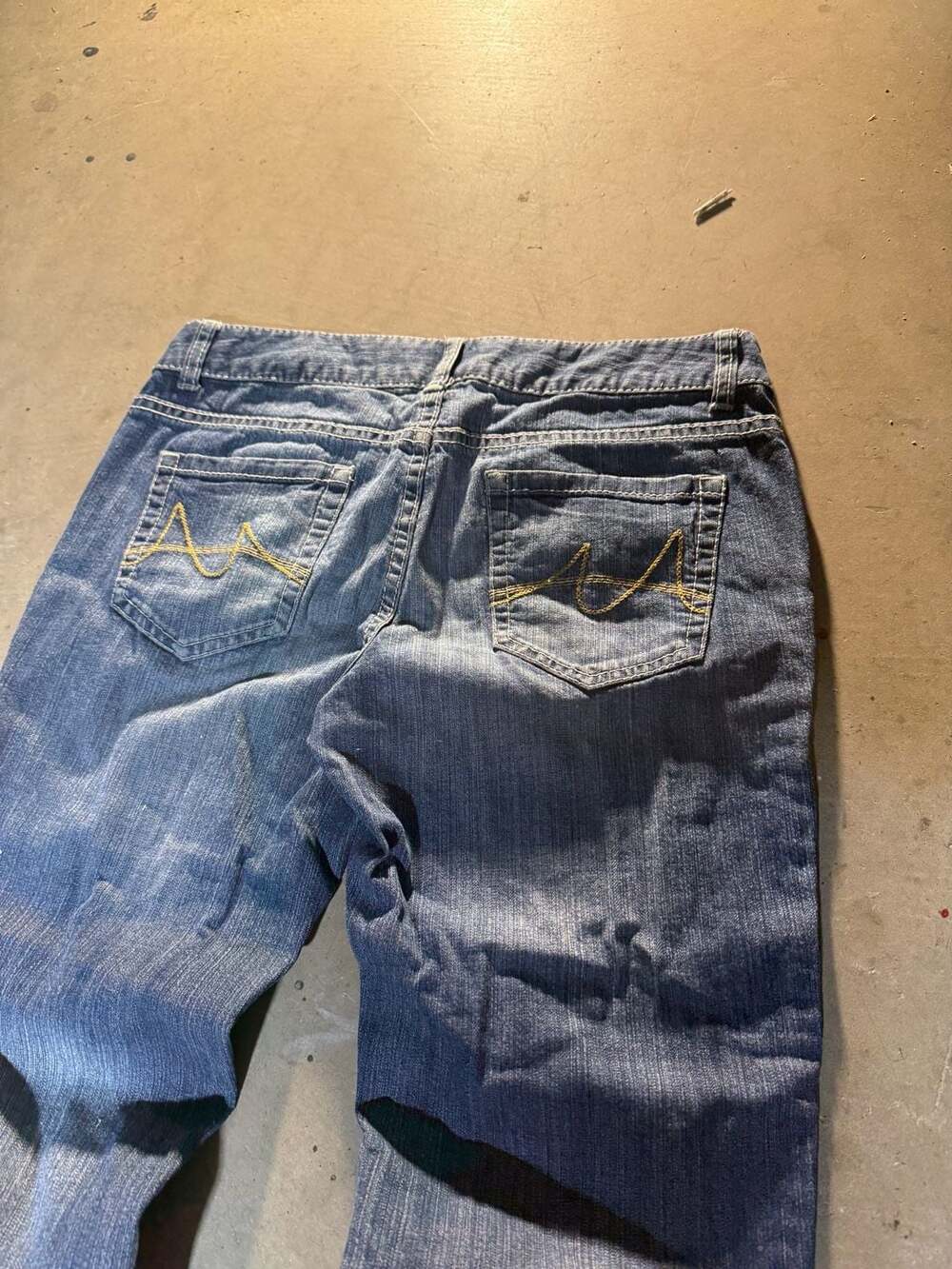 Vintage 2000s Y2K Mossimo Supply Co Ankle Zip Skinny Jeans Size 9